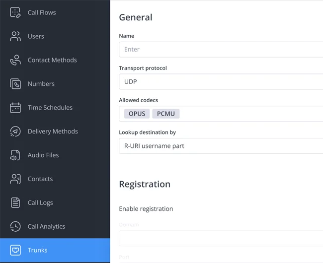 pbx feature